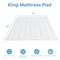 Mattress Pad Cover Padded Topper Soft Quilted Fitted Deep Pocket